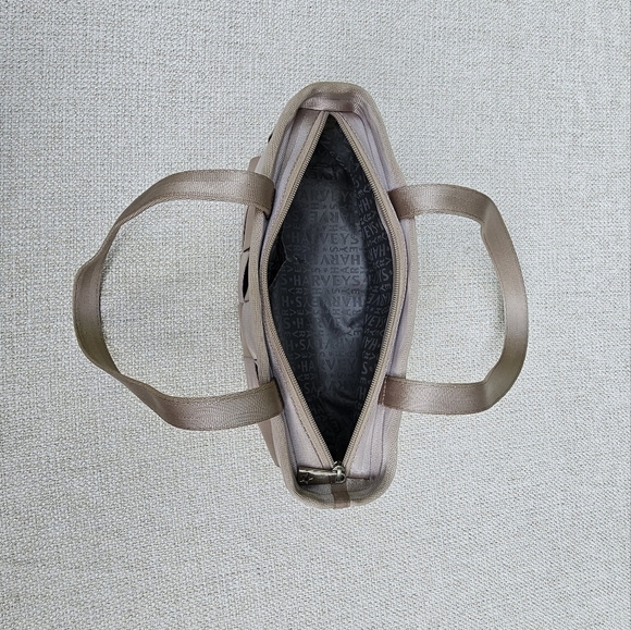 Harveys Tan Cream Color Seatbelt Bag Medium Size - Picture 7 of 10